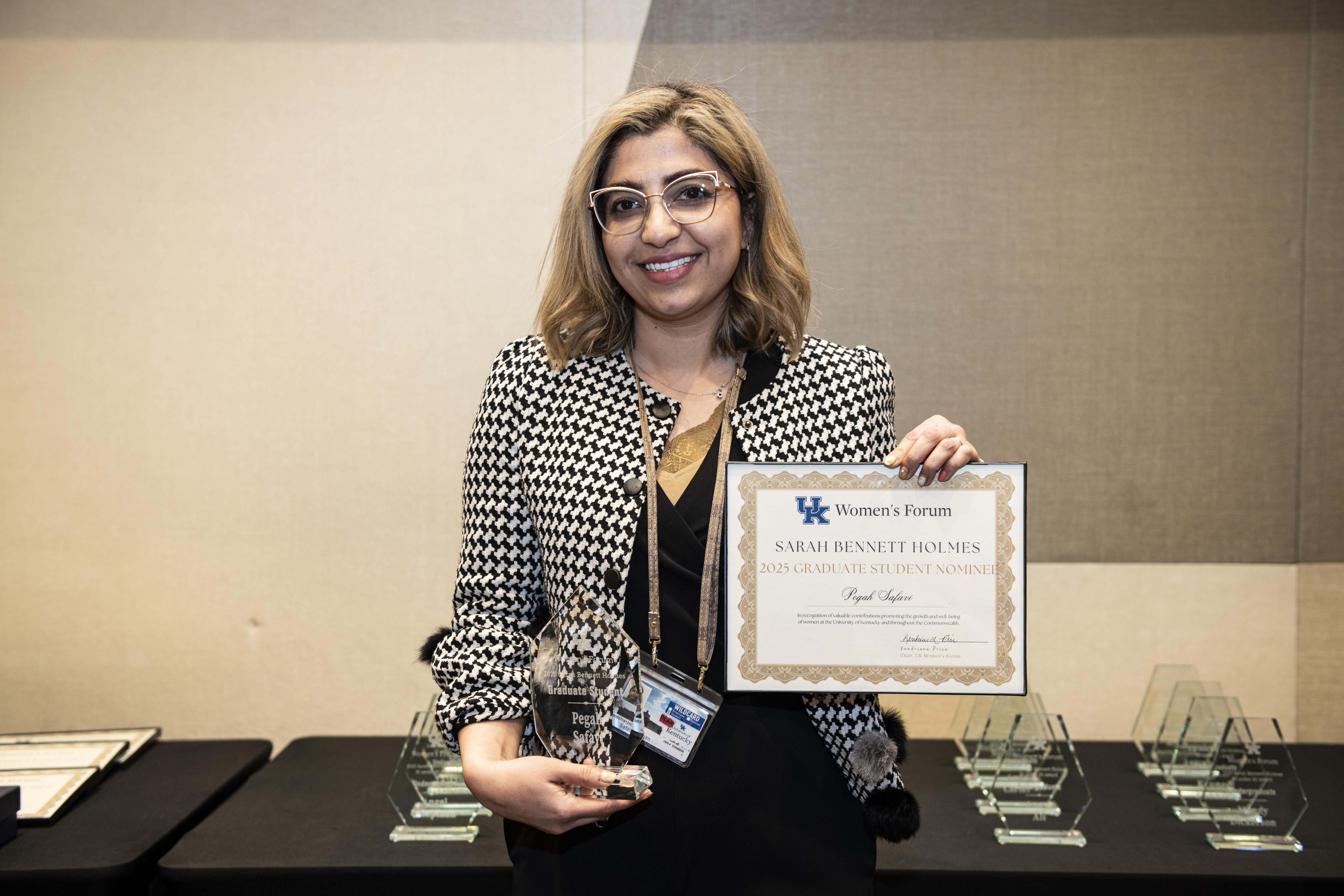 2025 Sarah Bennett Holmes Awards